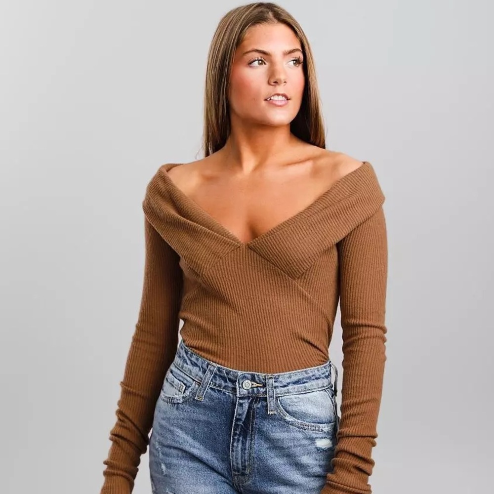 Free people Hot Stuff Off The Shoulder Top